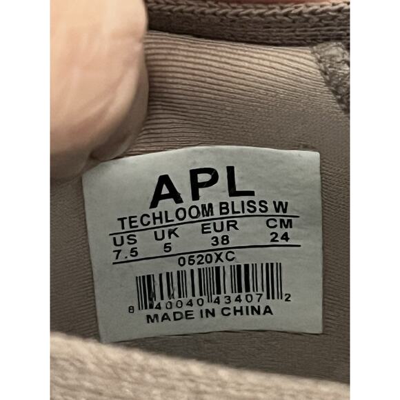 APL TechLoom Bliss Shoes •7.5• Dusty Rose Blush Anthropologie Running Sneakers - Picture 10 of 12